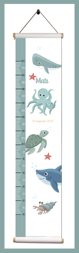Groeimeter Zeedieren Mats
