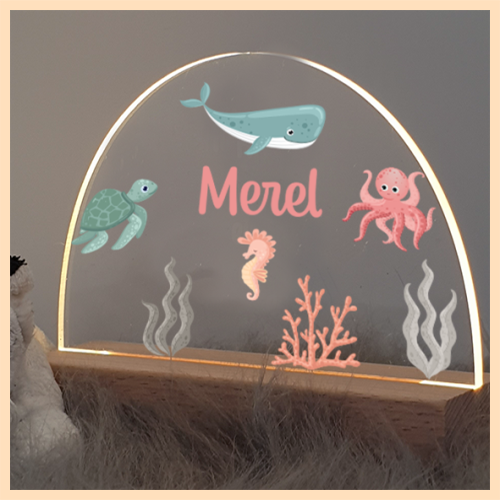 Zeediertjes rond Merel